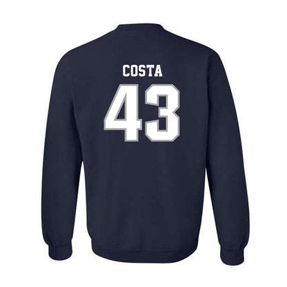 UNF - NCAA Baseball : John Costa - Classic Fashion Shersey Crewneck Sweatshirt-1