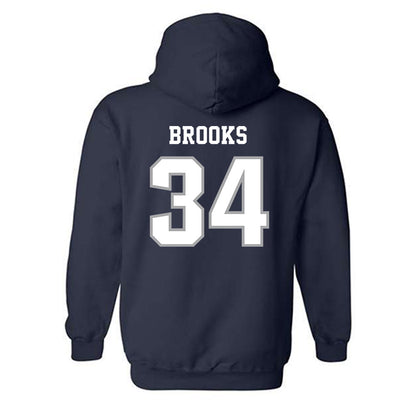UNF - NCAA Women's Basketball : Jordan Brooks - Classic Fashion Shersey Hooded Sweatshirt-1