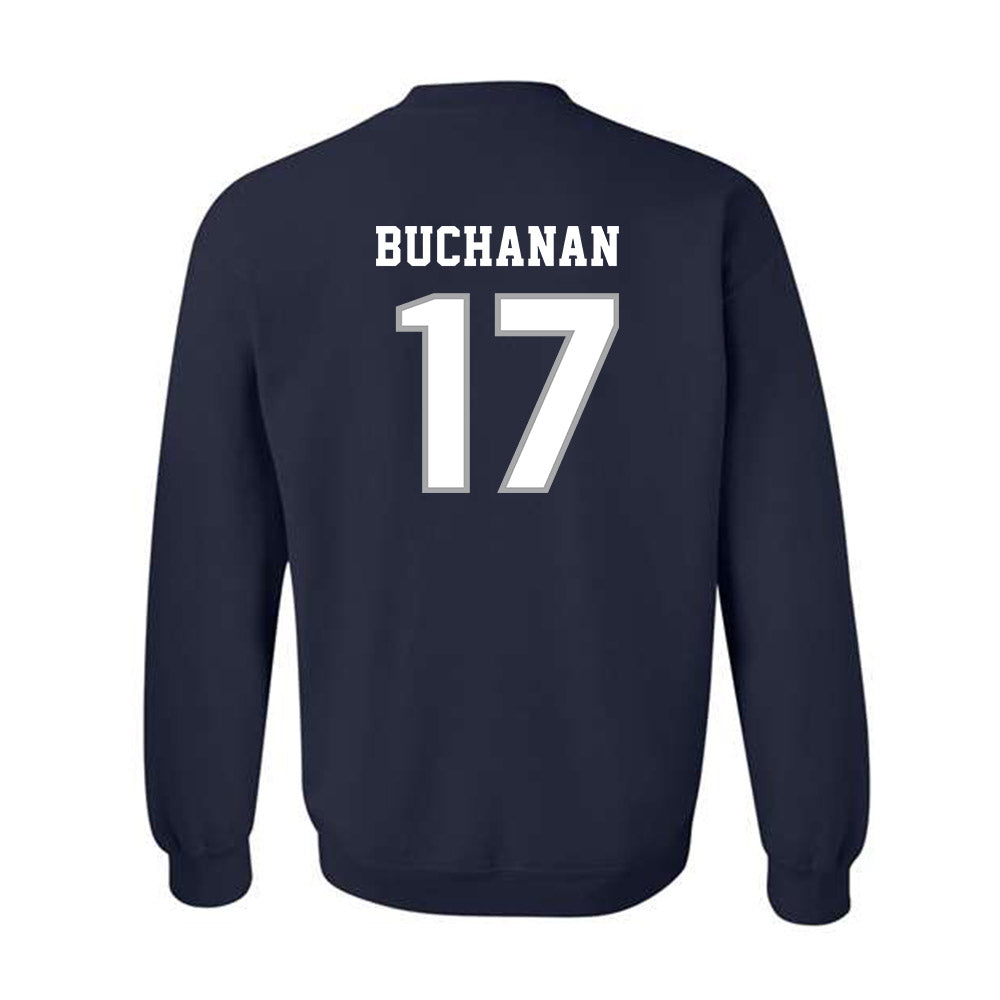UNF - NCAA Baseball : Drew Buchanan - Classic Fashion Shersey Crewneck Sweatshirt-1