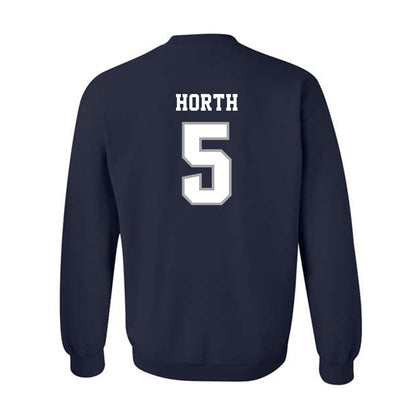 UNF - NCAA Women's Soccer : Skya Horth - Classic Fashion Shersey Crewneck Sweatshirt-1
