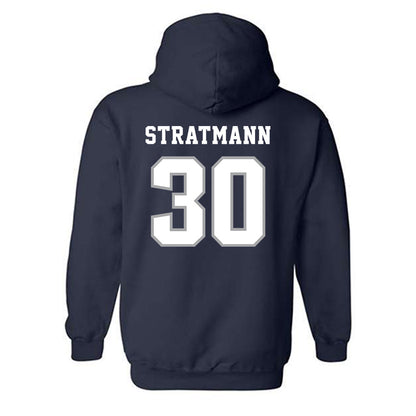 UNF - NCAA Baseball : Austin Stratmann - Classic Fashion Shersey Hooded Sweatshirt-1