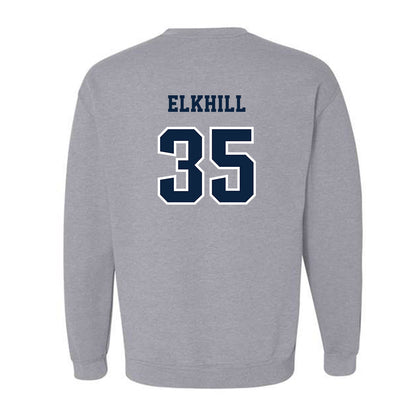 UNF - NCAA Baseball : Andrew Elkhill - Classic Fashion Shersey Crewneck Sweatshirt-1