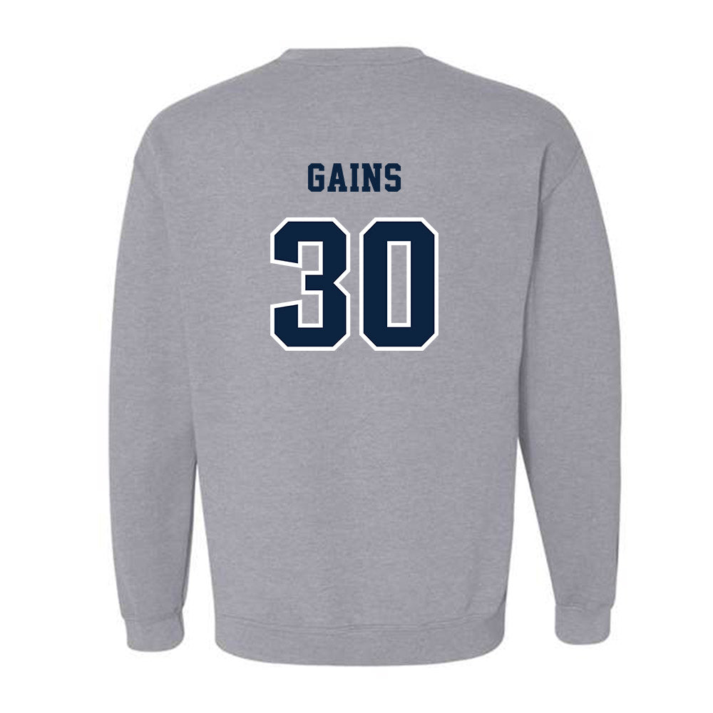 UNF - NCAA Men's Soccer : Austin Gains - Classic Fashion Shersey Crewneck Sweatshirt-1