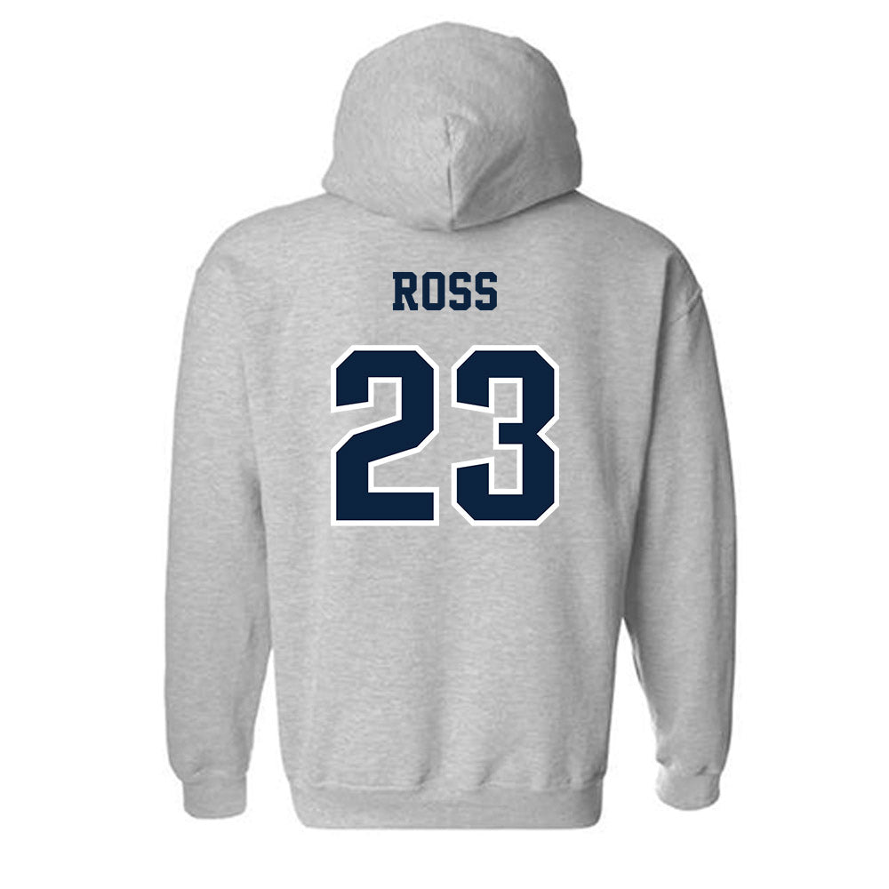 UNF - NCAA Baseball : William Ross - Classic Fashion Shersey Hooded Sweatshirt-1