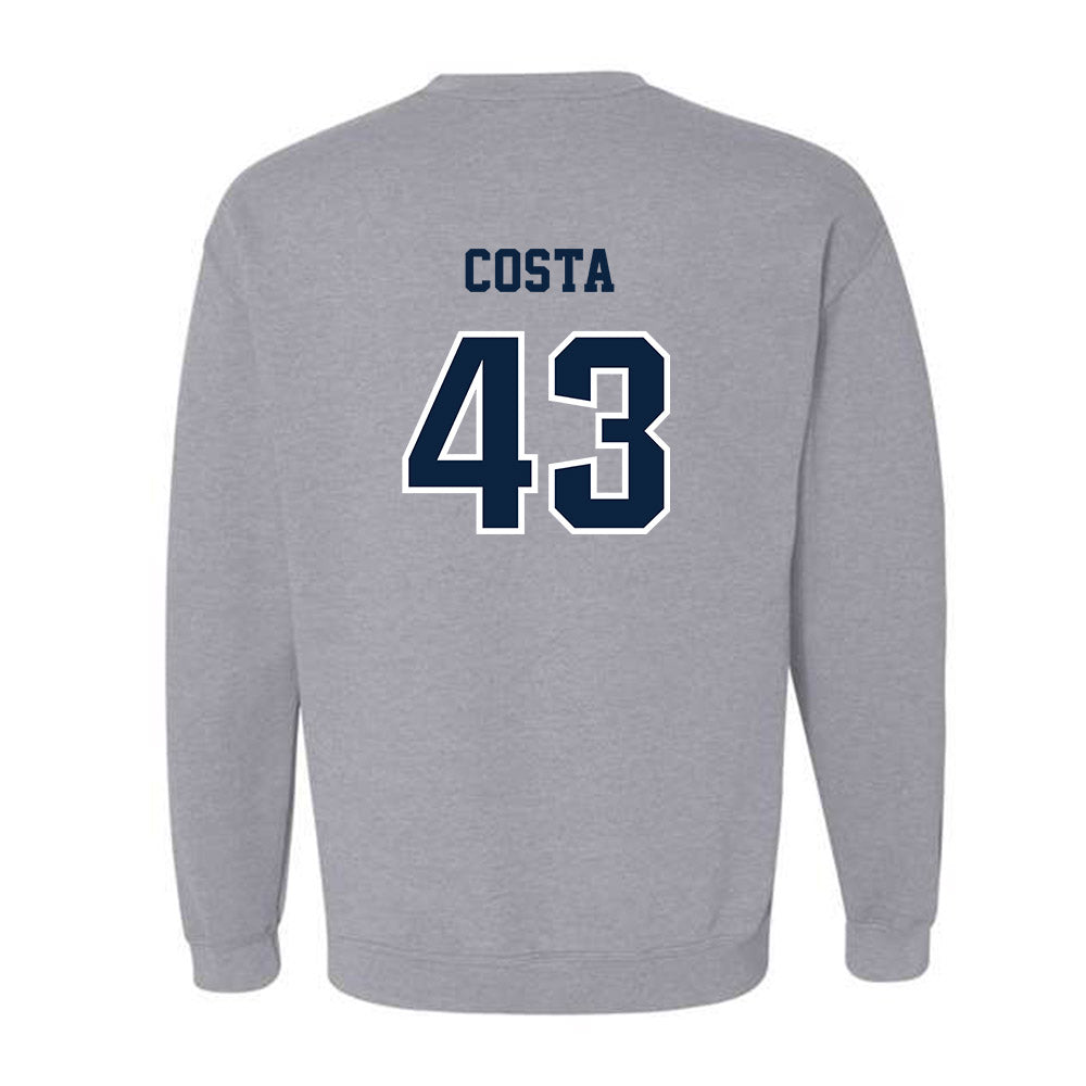 UNF - NCAA Baseball : John Costa - Classic Fashion Shersey Crewneck Sweatshirt-1
