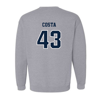 UNF - NCAA Baseball : John Costa - Classic Fashion Shersey Crewneck Sweatshirt-1
