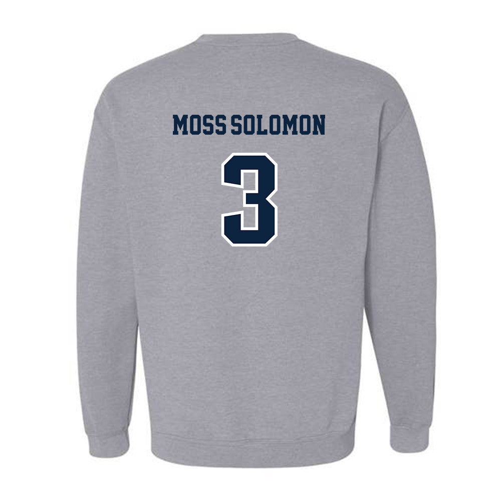 UNF - NCAA Men's Soccer : Jonathan Moss-Solomon - Classic Fashion Shersey Crewneck Sweatshirt-1