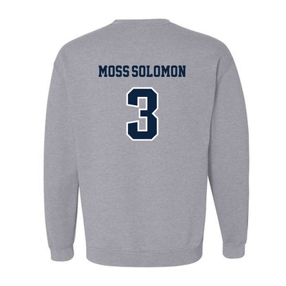 UNF - NCAA Men's Soccer : Jonathan Moss-Solomon - Classic Fashion Shersey Crewneck Sweatshirt-1