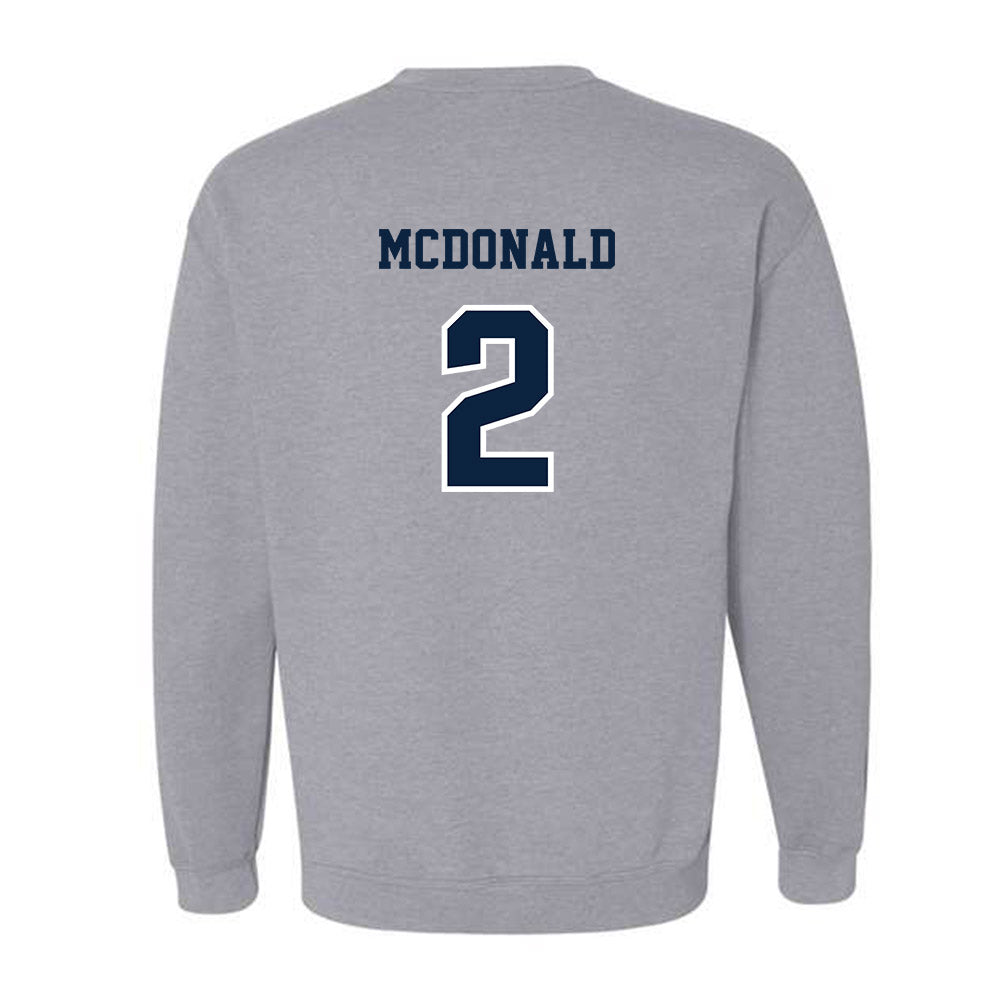 UNF - NCAA Women's Volleyball : Leah McDonald - Classic Fashion Shersey Crewneck Sweatshirt-1