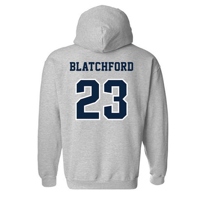 UNF - NCAA Women's Basketball : Elle Blatchford - Classic Fashion Shersey Hooded Sweatshirt-1