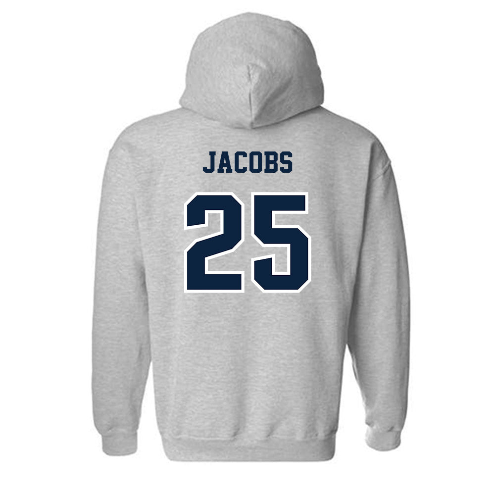 UNF - NCAA Men's Basketball : Gabriel Jacobs - Classic Fashion Shersey Hooded Sweatshirt-1