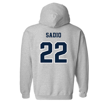 UNF - NCAA Men's Soccer : Kadin Sadiq - Classic Fashion Shersey Hooded Sweatshirt-1