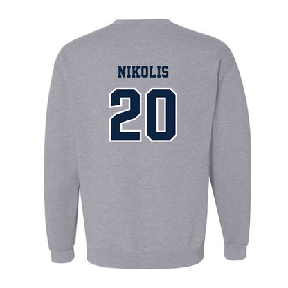 UNF - NCAA Baseball : Trevor Nikolis - Classic Fashion Shersey Crewneck Sweatshirt-1