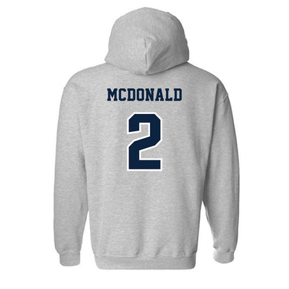 UNF - NCAA Women's Volleyball : Leah McDonald - Classic Fashion Shersey Hooded Sweatshirt-1