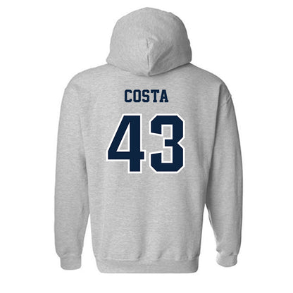 UNF - NCAA Baseball : John Costa - Classic Fashion Shersey Hooded Sweatshirt-1