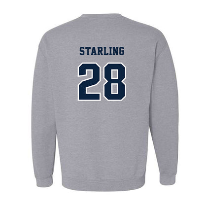 UNF - NCAA Baseball : Zane Starling - Classic Fashion Shersey Crewneck Sweatshirt-1