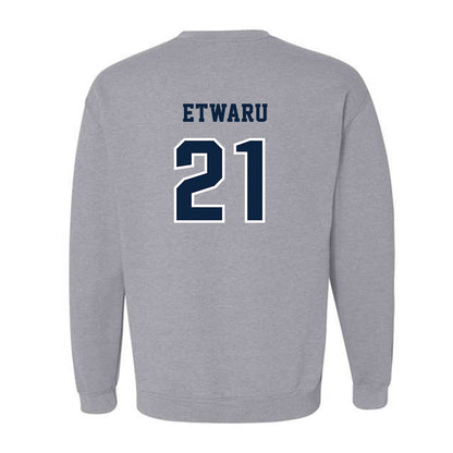 UNF - NCAA Baseball : Kai Etwaru - Classic Fashion Shersey Crewneck Sweatshirt-1