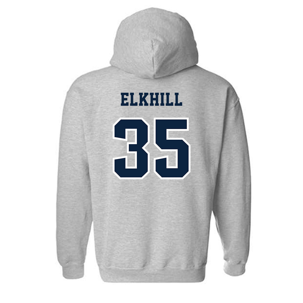 UNF - NCAA Baseball : Andrew Elkhill - Classic Fashion Shersey Hooded Sweatshirt-1