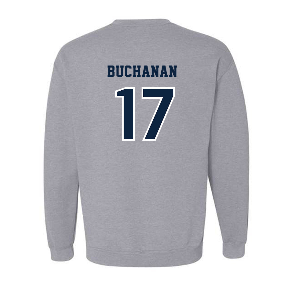 UNF - NCAA Baseball : Drew Buchanan - Classic Fashion Shersey Crewneck Sweatshirt-1