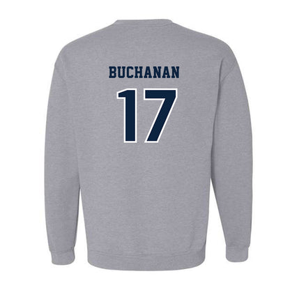 UNF - NCAA Baseball : Drew Buchanan - Classic Fashion Shersey Crewneck Sweatshirt-1