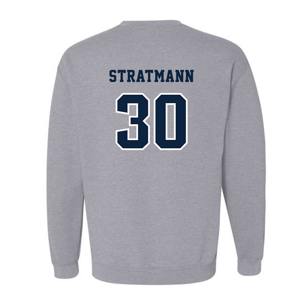 UNF - NCAA Baseball : Austin Stratmann - Classic Fashion Shersey Crewneck Sweatshirt-1