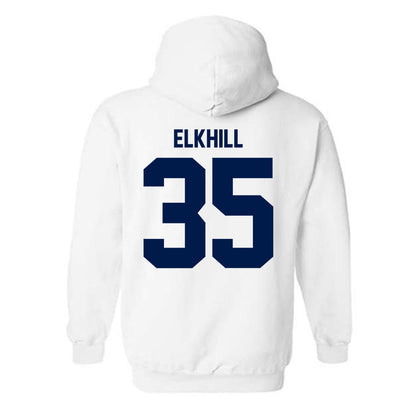 UNF - NCAA Baseball : Andrew Elkhill - Classic Fashion Shersey Hooded Sweatshirt-1