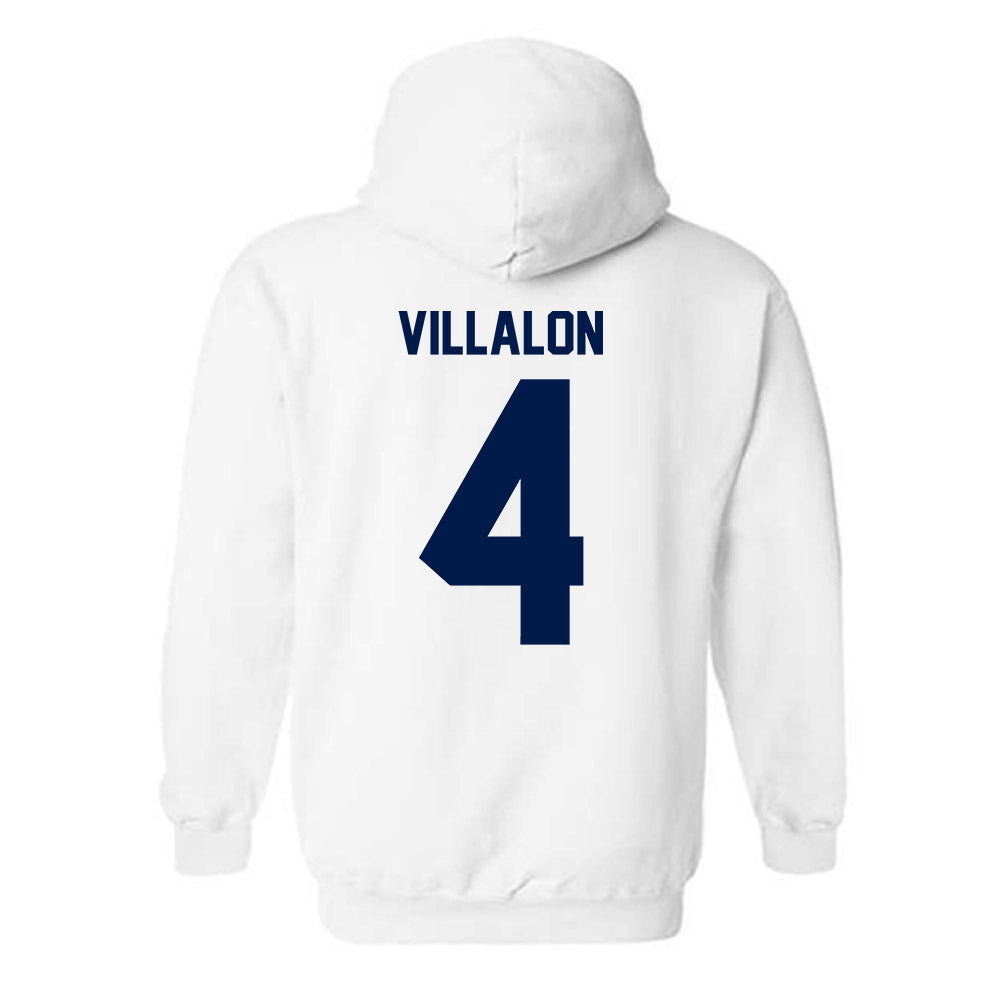 UNF - NCAA Beach Volleyball : Natalie Villalon - Classic Fashion Shersey Hooded Sweatshirt-1