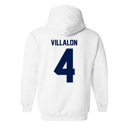 UNF - NCAA Beach Volleyball : Natalie Villalon - Classic Fashion Shersey Hooded Sweatshirt-1