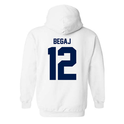 UNF - NCAA Men's Basketball : Arden Begaj - Classic Fashion Shersey Hooded Sweatshirt-1