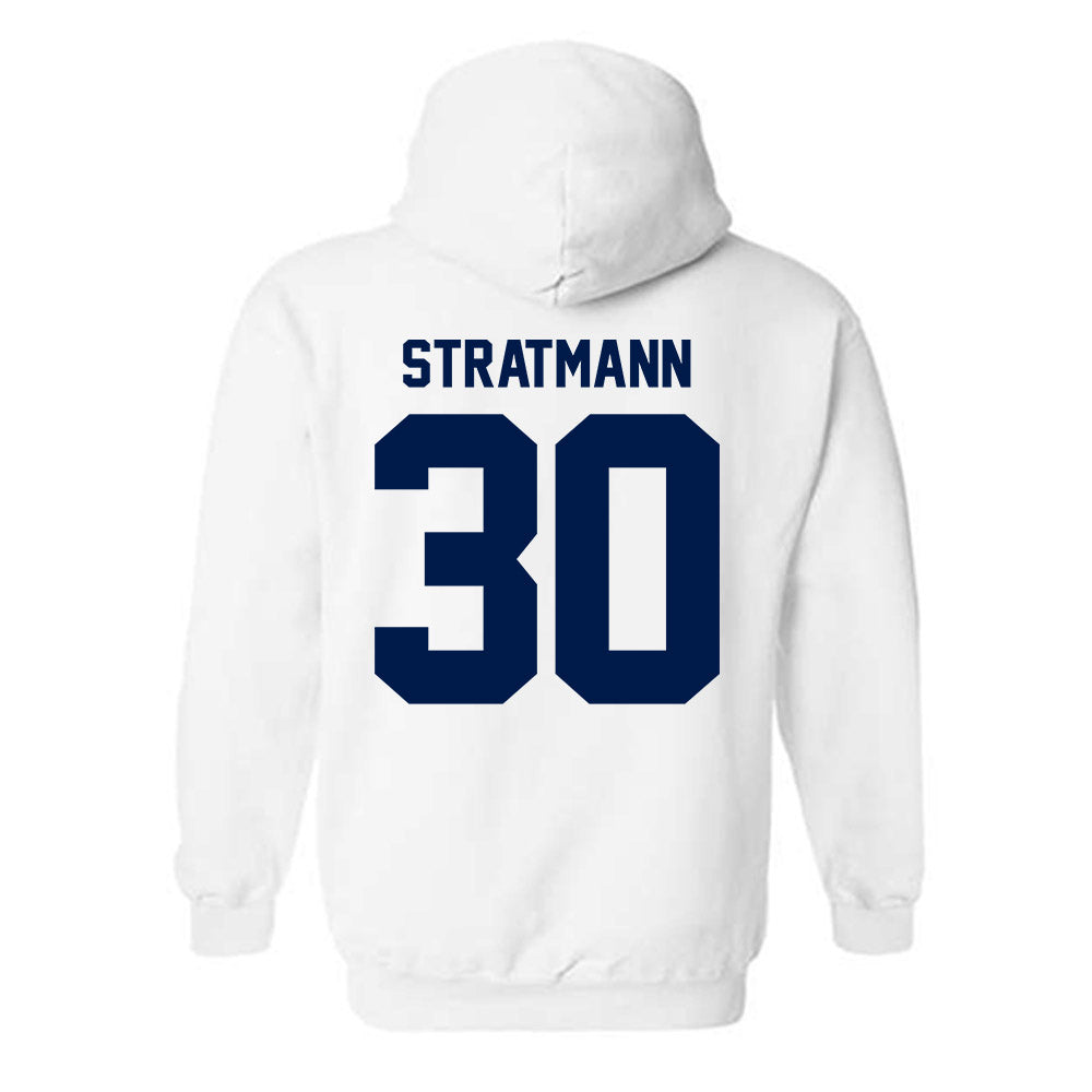UNF - NCAA Baseball : Austin Stratmann - Classic Fashion Shersey Hooded Sweatshirt-1