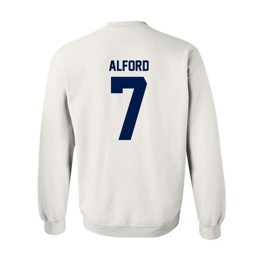 UNF - NCAA Baseball : Seth Alford - Classic Fashion Shersey Crewneck Sweatshirt-1