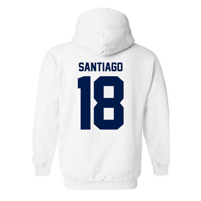 UNF - NCAA Women's Volleyball : Julianna Santiago - Classic Fashion Shersey Hooded Sweatshirt-1