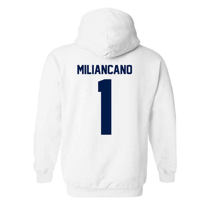 UNF - NCAA Women's Soccer : Sofia Miliancano - Classic Fashion Shersey Hooded Sweatshirt-1