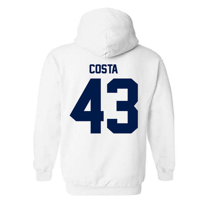 UNF - NCAA Baseball : John Costa - Classic Fashion Shersey Hooded Sweatshirt-1