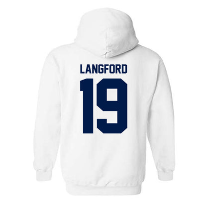 UNF - NCAA Softball : Hallie Langford - Classic Fashion Shersey Hooded Sweatshirt-1