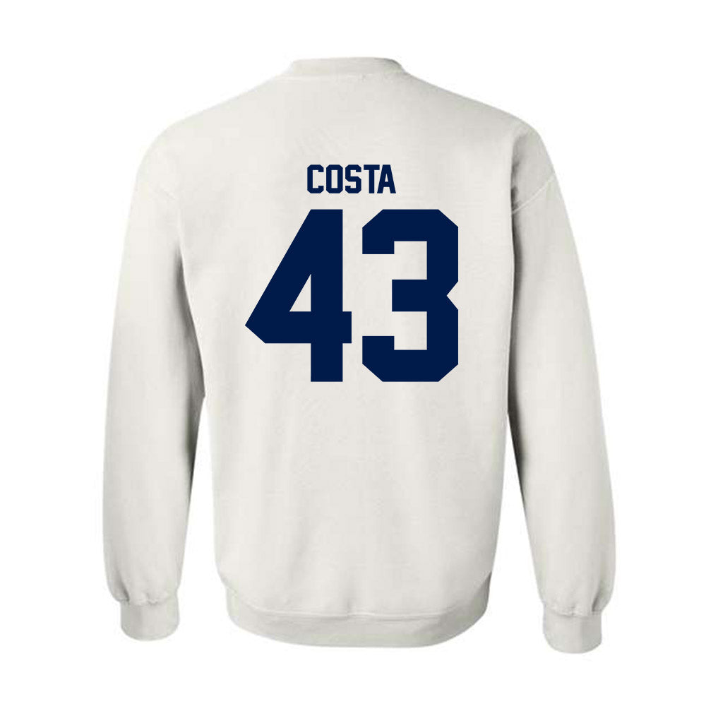 UNF - NCAA Baseball : John Costa - Classic Fashion Shersey Crewneck Sweatshirt-1