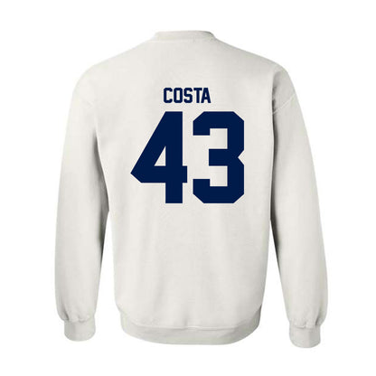 UNF - NCAA Baseball : John Costa - Classic Fashion Shersey Crewneck Sweatshirt-1