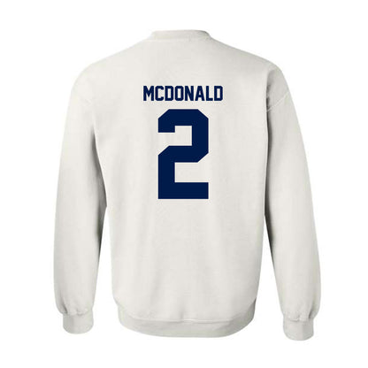 UNF - NCAA Women's Volleyball : Leah McDonald - Classic Fashion Shersey Crewneck Sweatshirt-1