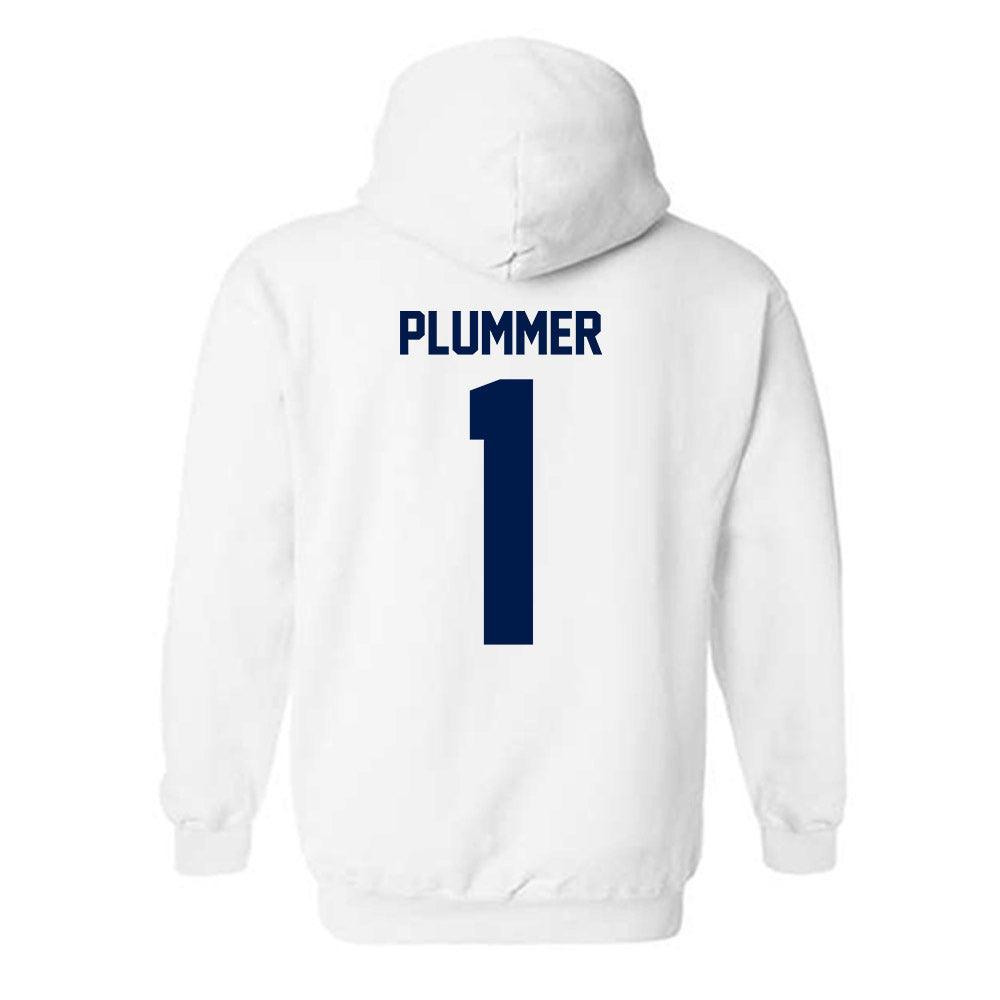 UNF - NCAA Men's Basketball : BJ Plummer - Classic Fashion Shersey Hooded Sweatshirt-1