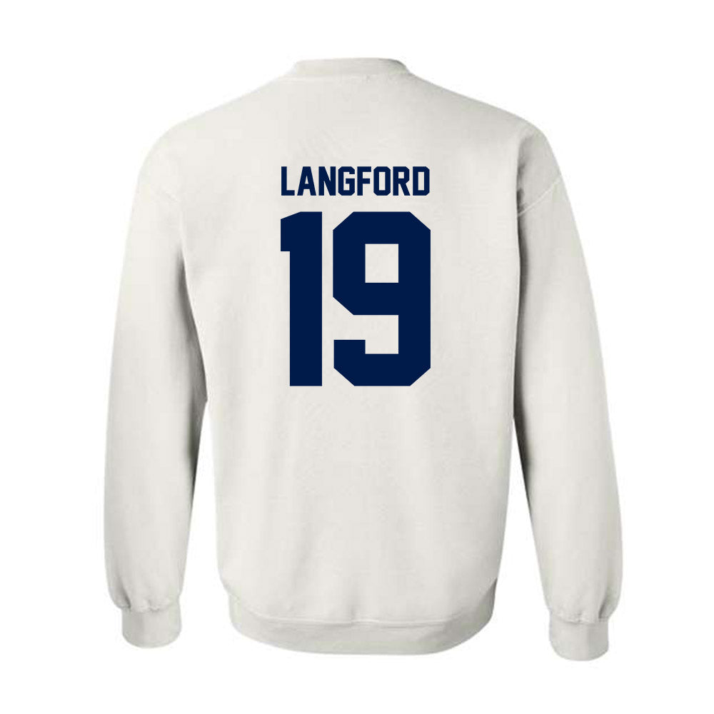 UNF - NCAA Softball : Hallie Langford - Classic Fashion Shersey Crewneck Sweatshirt-1