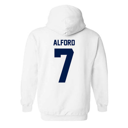 UNF - NCAA Baseball : Seth Alford - Classic Fashion Shersey Hooded Sweatshirt-1