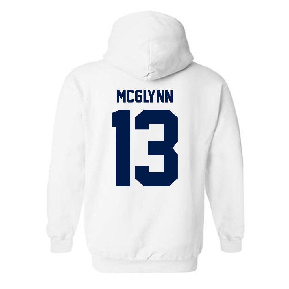 UNF - NCAA Men's Soccer : Adan mcglynn - Classic Fashion Shersey Hooded Sweatshirt-1