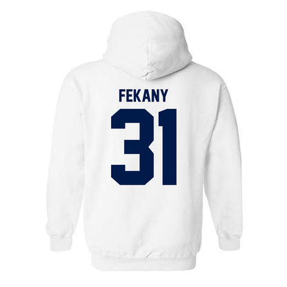 UNF - NCAA Women's Soccer : Allie Fekany - Classic Fashion Shersey Hooded Sweatshirt-1