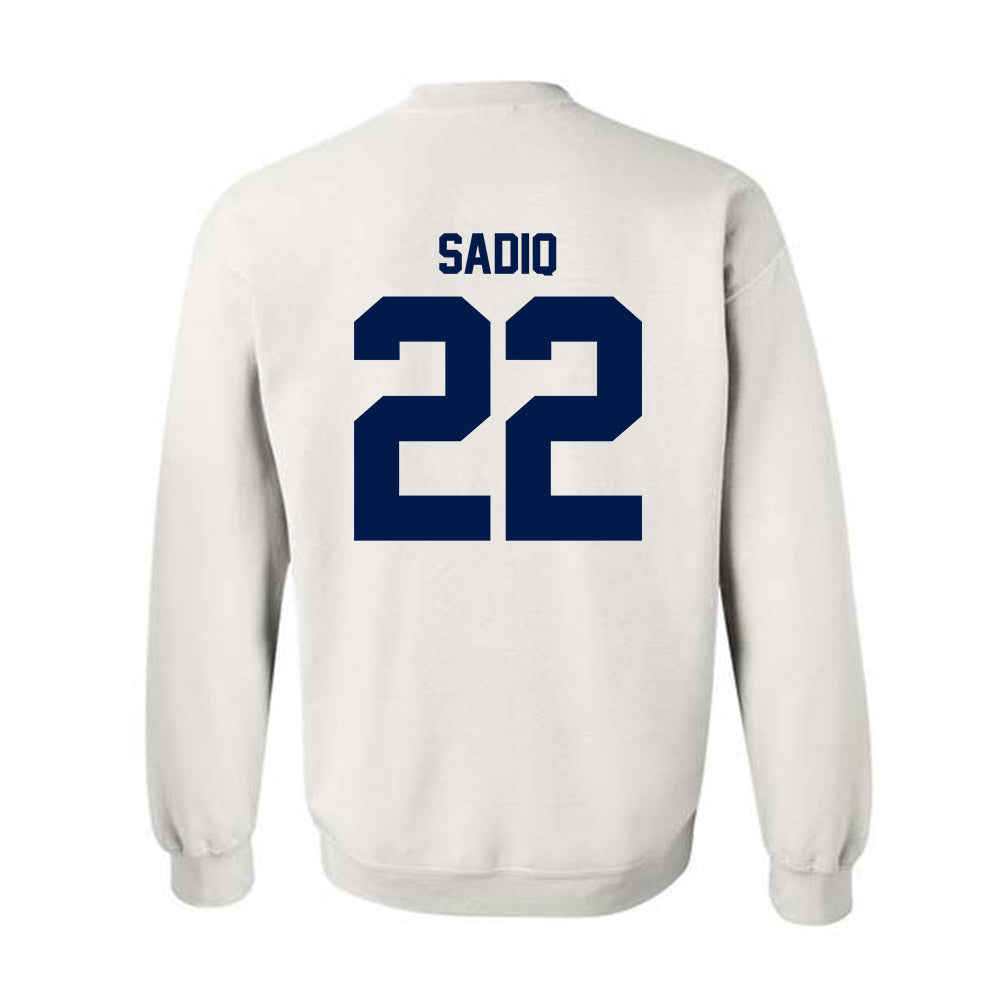 UNF - NCAA Men's Soccer : Kadin Sadiq - Classic Fashion Shersey Crewneck Sweatshirt-1