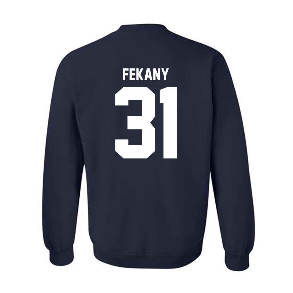 UNF - NCAA Women's Soccer : Allie Fekany - Classic Fashion Shersey Crewneck Sweatshirt-1