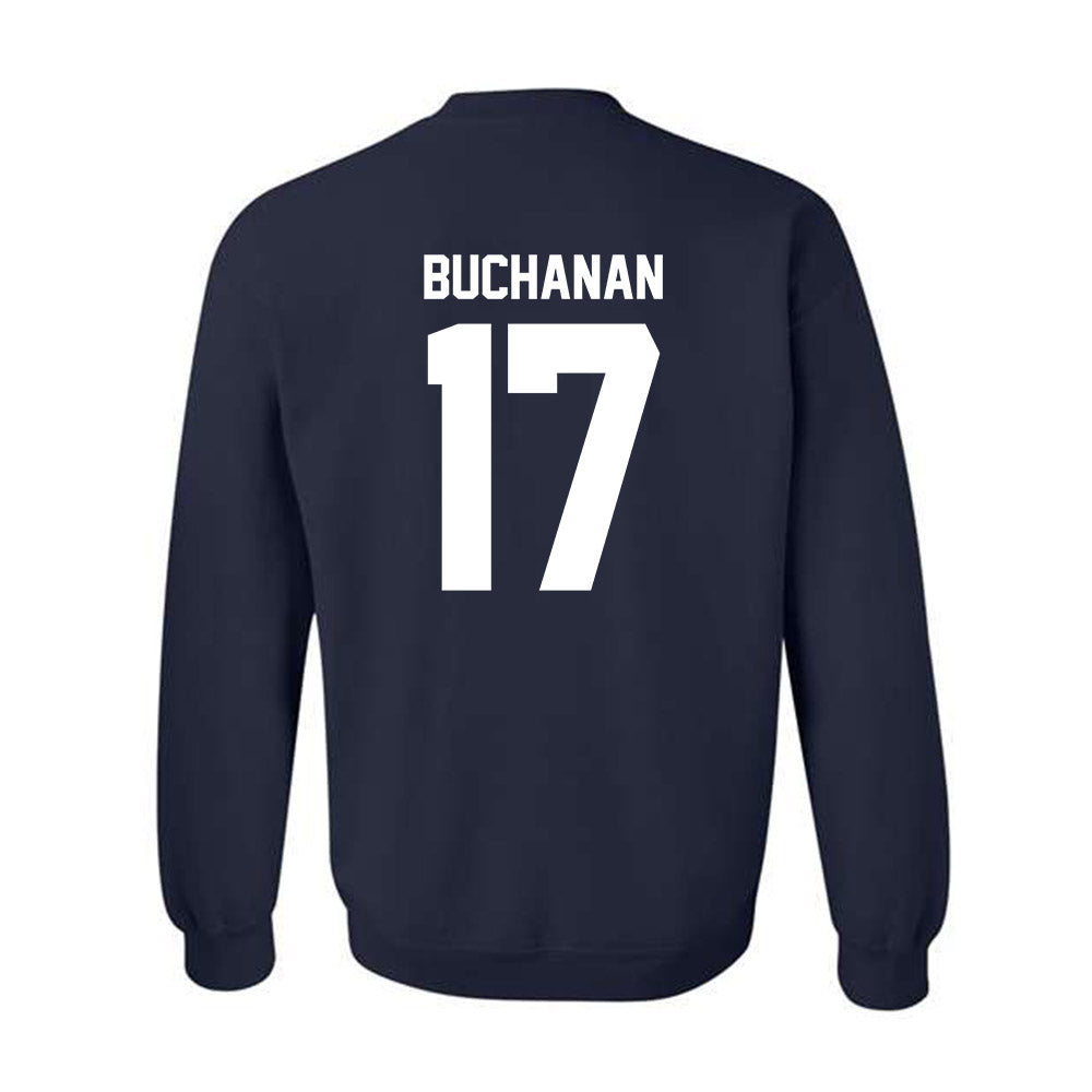 UNF - NCAA Baseball : Drew Buchanan - Classic Fashion Shersey Crewneck Sweatshirt-1