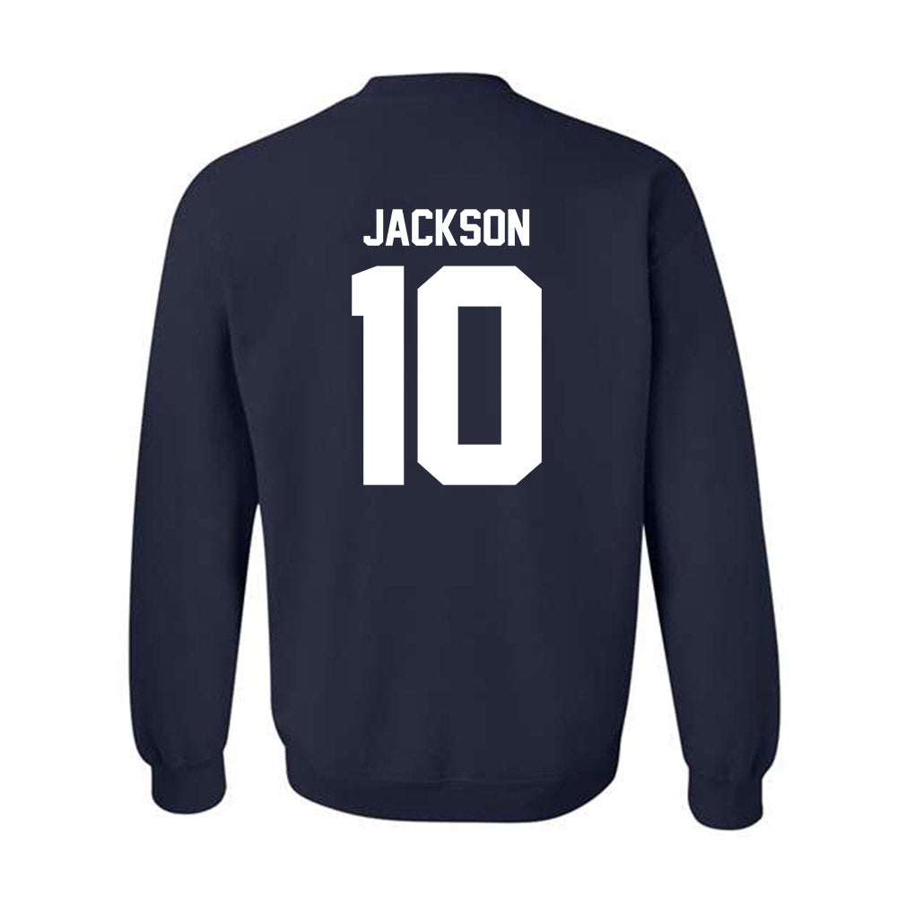 UNF - NCAA Men's Basketball : Kent Jackson - Classic Fashion Shersey Crewneck Sweatshirt-1