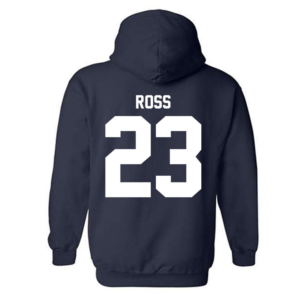 UNF - NCAA Baseball : William Ross - Classic Fashion Shersey Hooded Sweatshirt-1