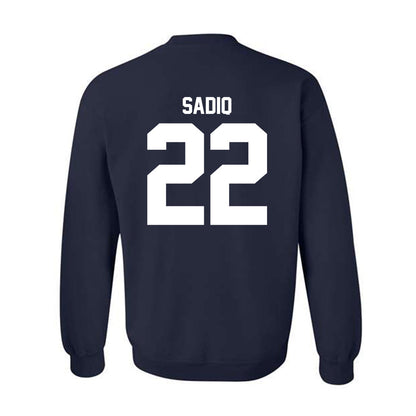 UNF - NCAA Men's Soccer : Kadin Sadiq - Classic Fashion Shersey Crewneck Sweatshirt-1