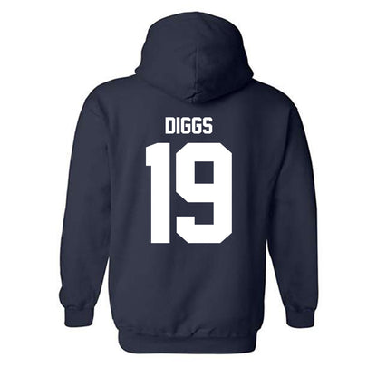 UNF - NCAA Baseball : Devin Diggs - Classic Fashion Shersey Hooded Sweatshirt-1